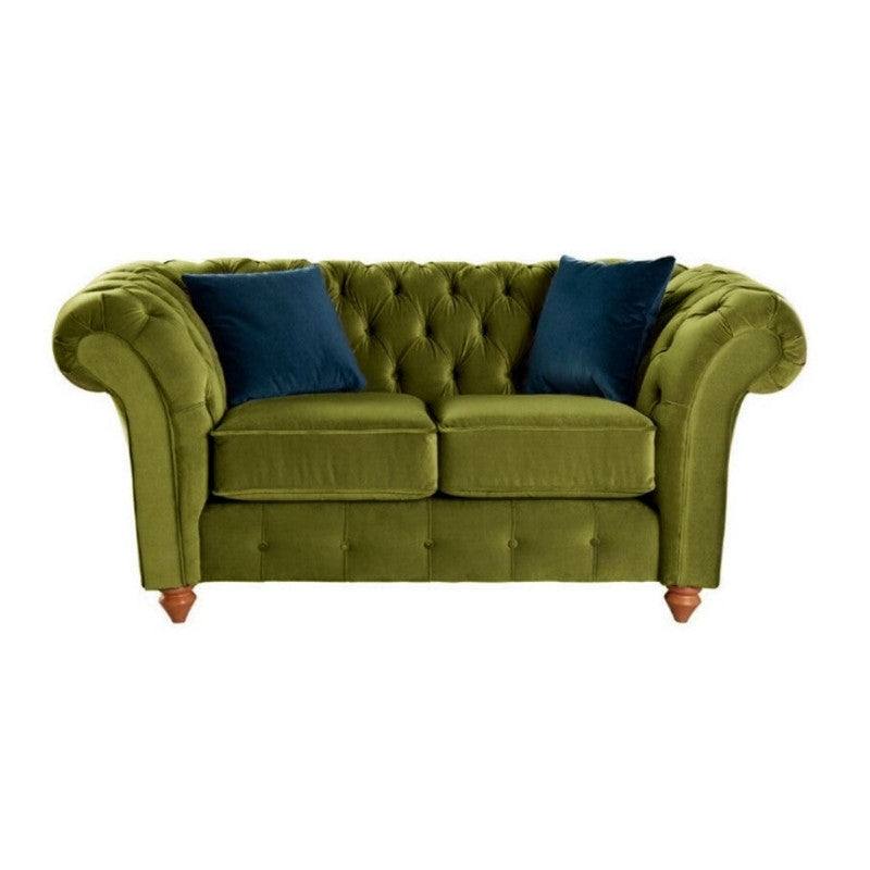 Bespoke Winchester Chesterfield 3+2 Sofa Set - Blue, Grey, Silver, Black, Green, Mustard - UK Online Furniture