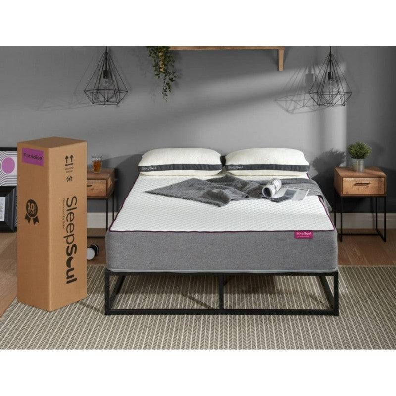 Sleep Soul Paradise Mattress With Single Layer CoolGel Foam - UK Online Furniture
