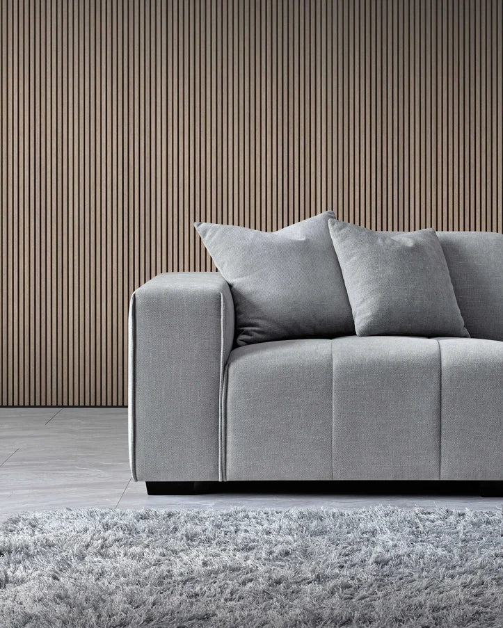 The Luna in Cloudy Grey Boucle