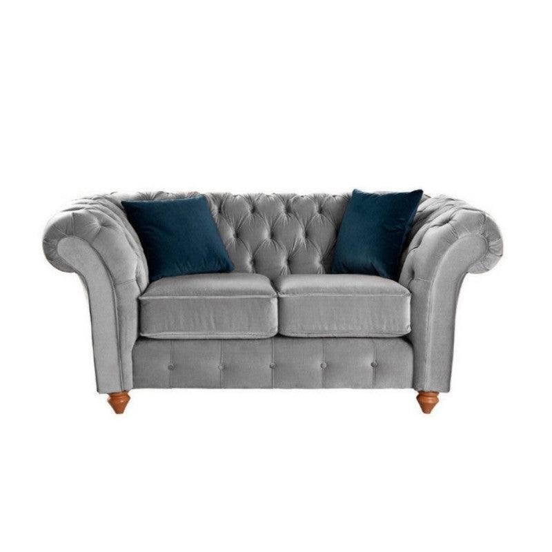 Bespoke Winchester Chesterfield 3+2 Sofa Set - Blue, Grey, Silver, Black, Green, Mustard - UK Online Furniture