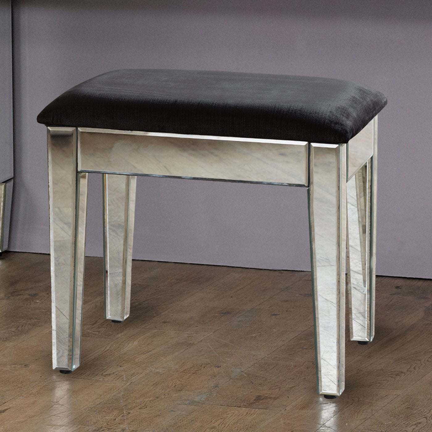 Valencia Mirrored Dressing Table Stool