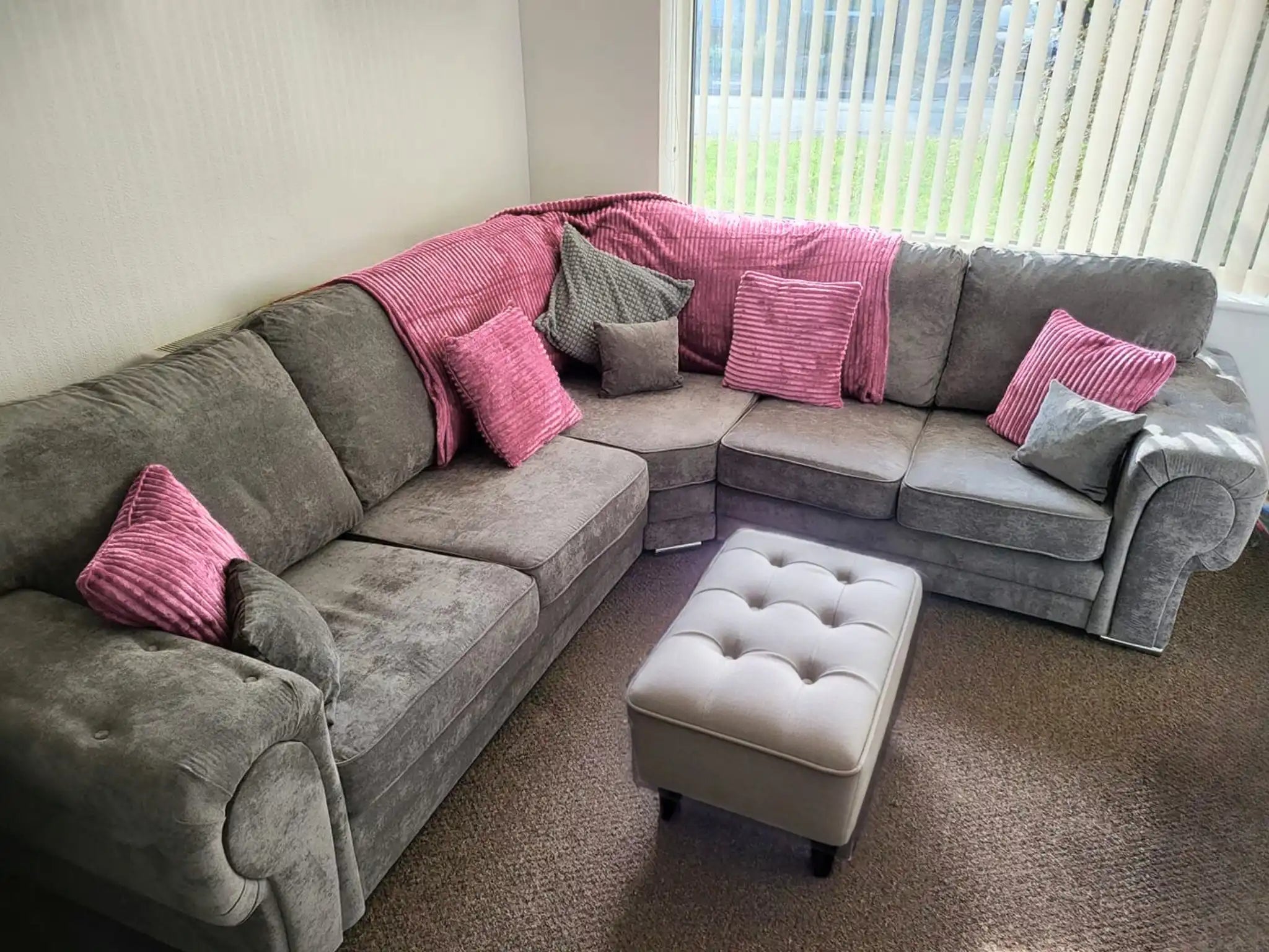 Verona Full Back Corner Sofa