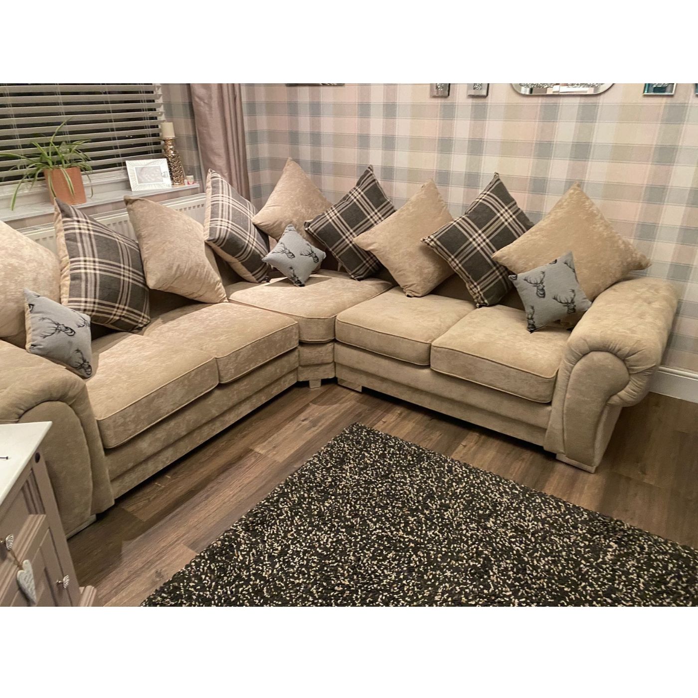 Verona Scatter Back 2C2 Corner Sofa 5 Seater - UK Online Furniture