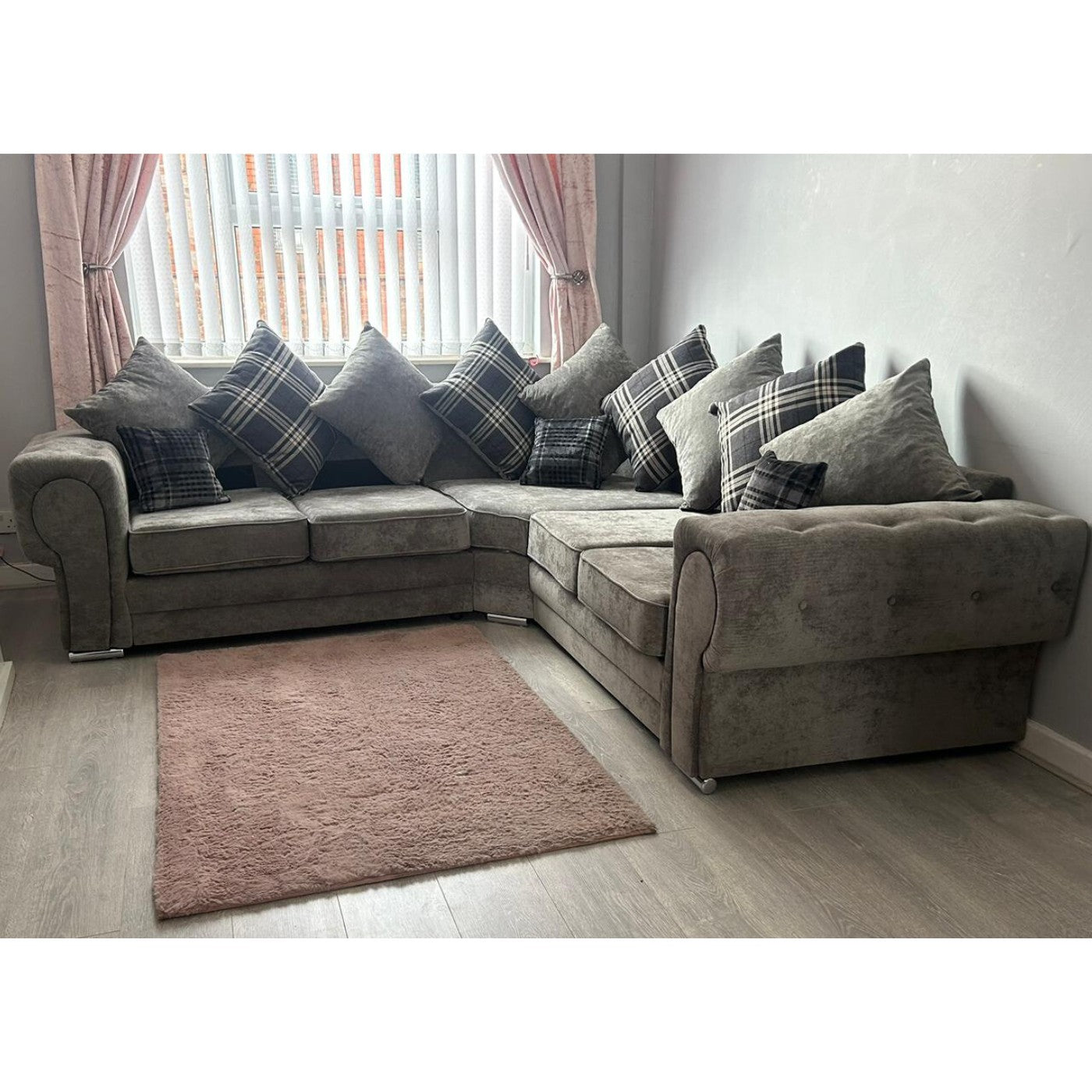 Verona Scatter Back 2C2 Corner Sofa 5 Seater - UK Online Furniture