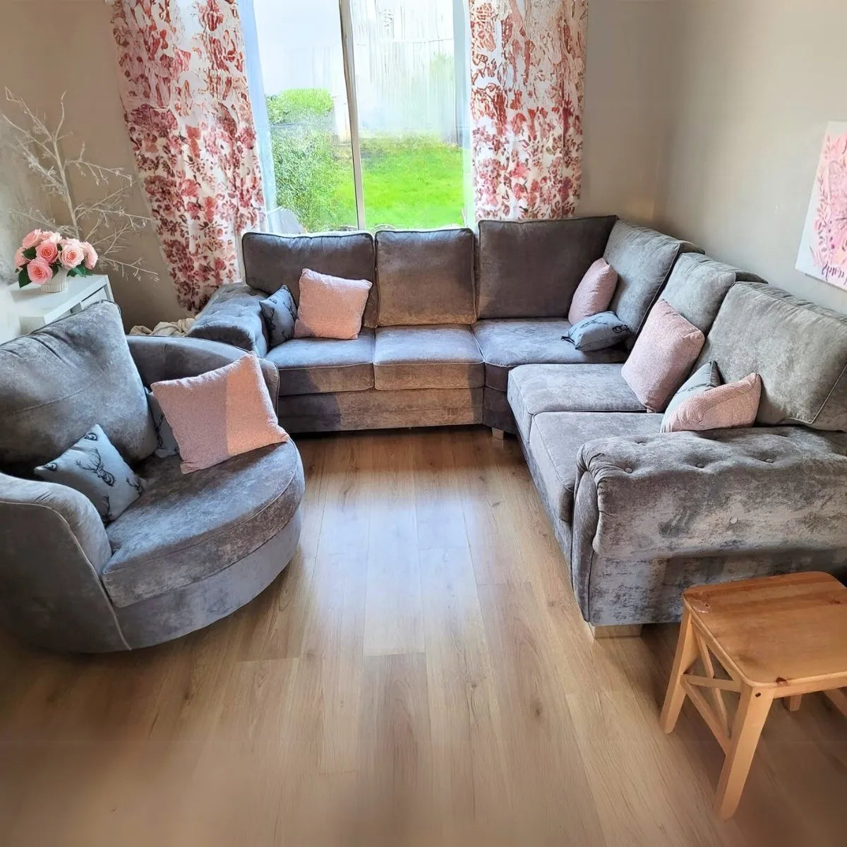 Verona Full Back Corner Sofa