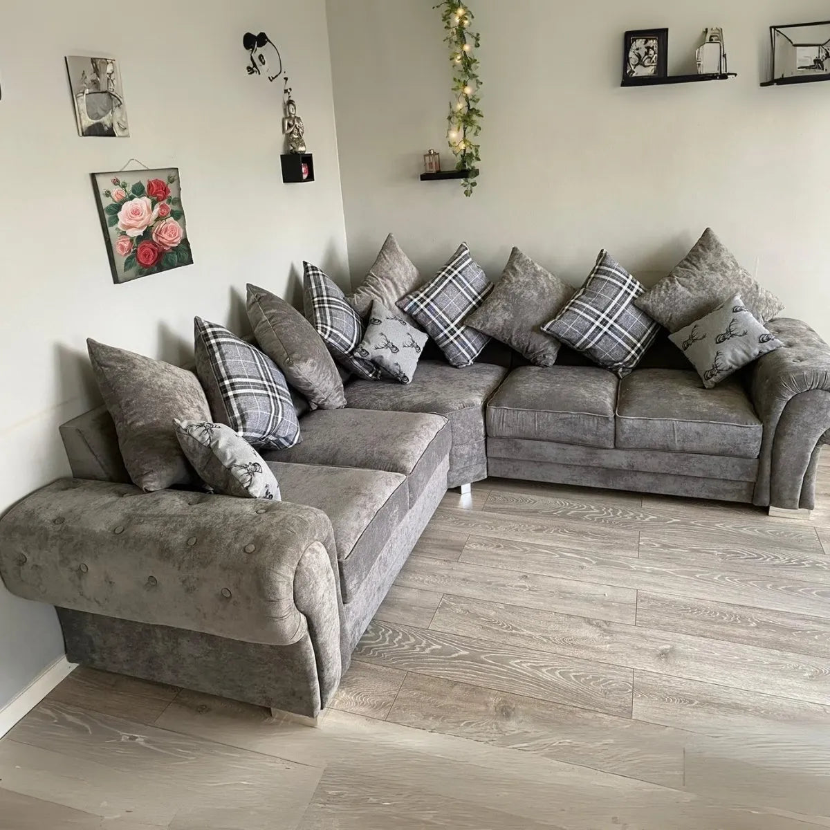 Verona Scatter Back 2C2 Corner Sofa 5 Seater