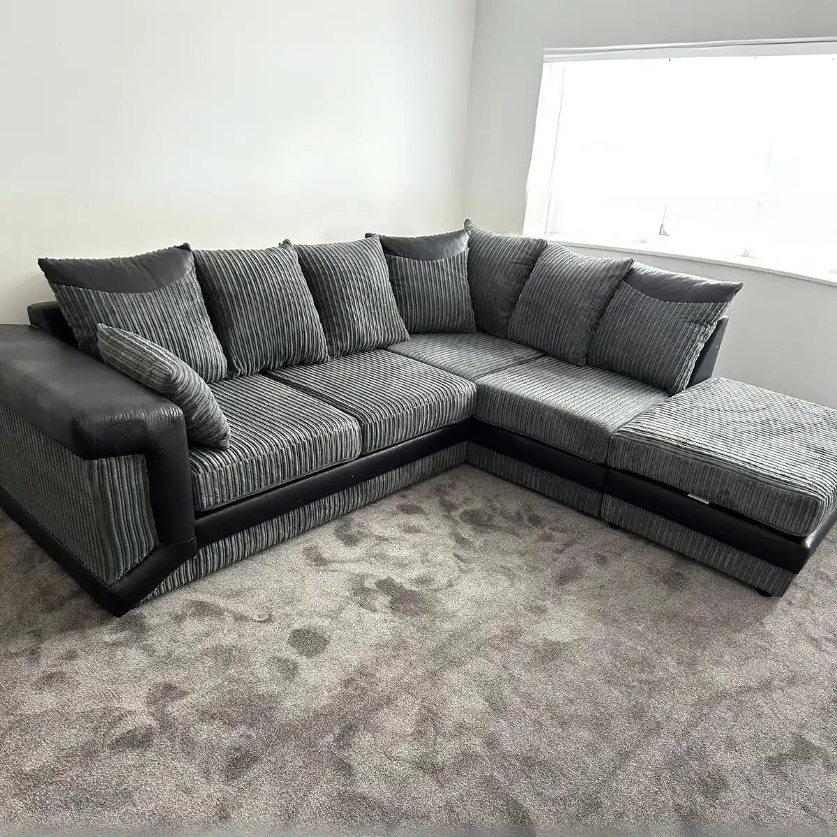 Dino Corner Sofa in Grey or Brown