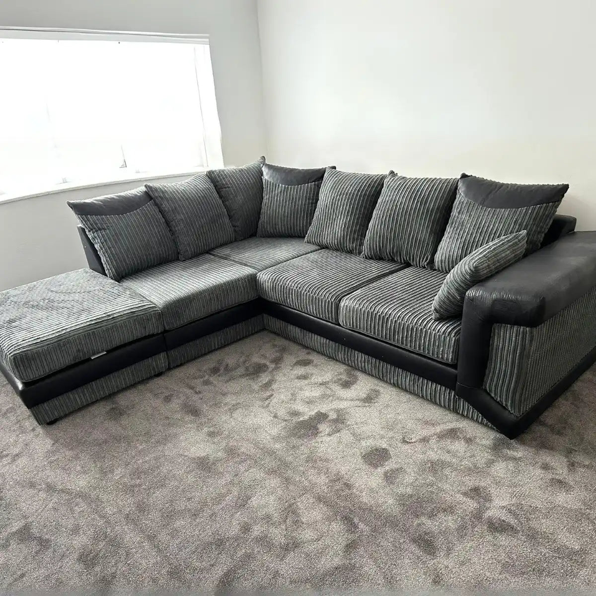 Dino Corner Sofa in Grey or Brown