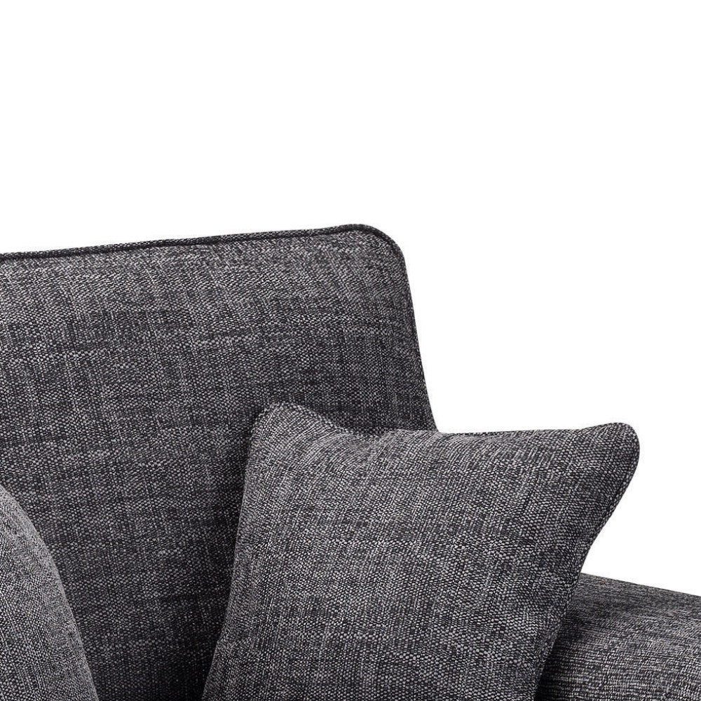 Wilcot 3+2 Sofa Set Grey Fabric - UK Online Furniture