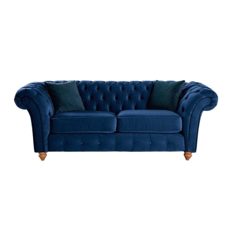 Bespoke Winchester Chesterfield 3+2 Sofa Set - Blue, Grey, Silver, Black, Green, Mustard - UK Online Furniture