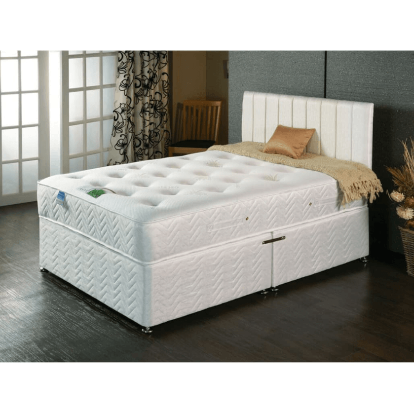 Aloe Vera Divan Bed - UK Online Furniture