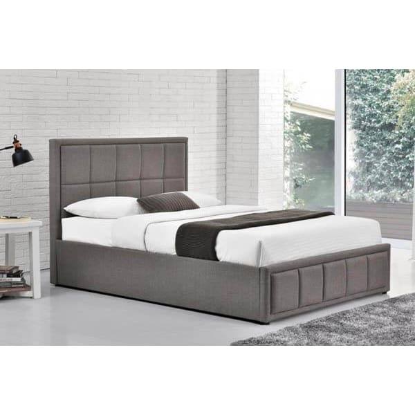 Hannover Crushed Velvet Ottoman Storage Bed Frame - Queen, Double, King - UK Online Furniture