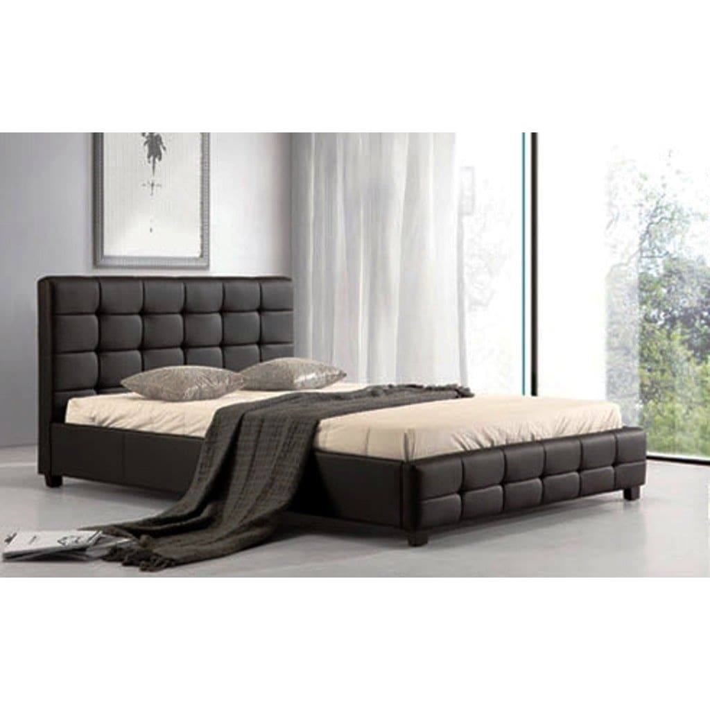 Lattice PU Bed - UK Online Furniture