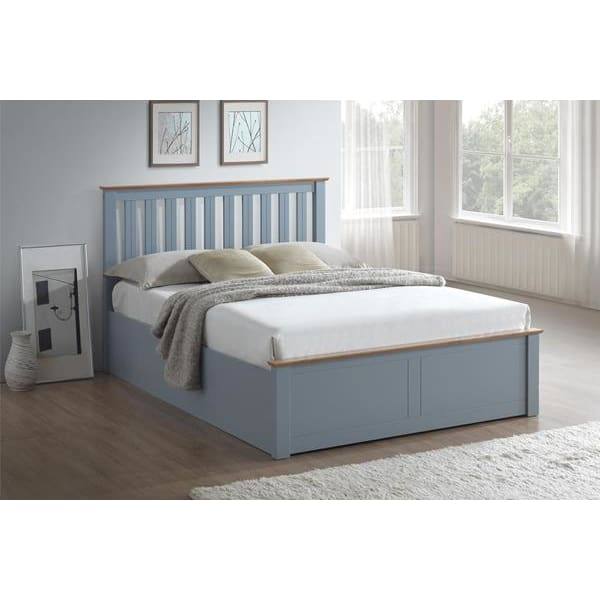 Phoenix Wooden Ottoman Bed - Grey, White, Oak, Pearl Grey - UK Online Furniture